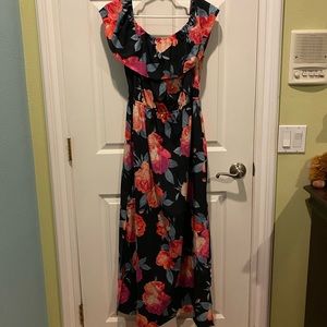 Beautiful off the shoulder maxi dress